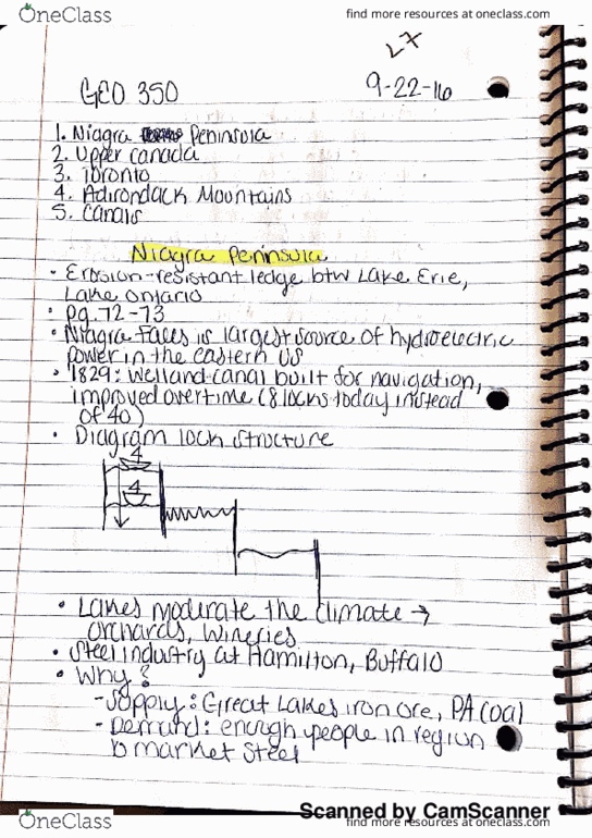 GEO 350 Lecture Notes - Lecture 7: Built-In Self-Test, Canadian English thumbnail