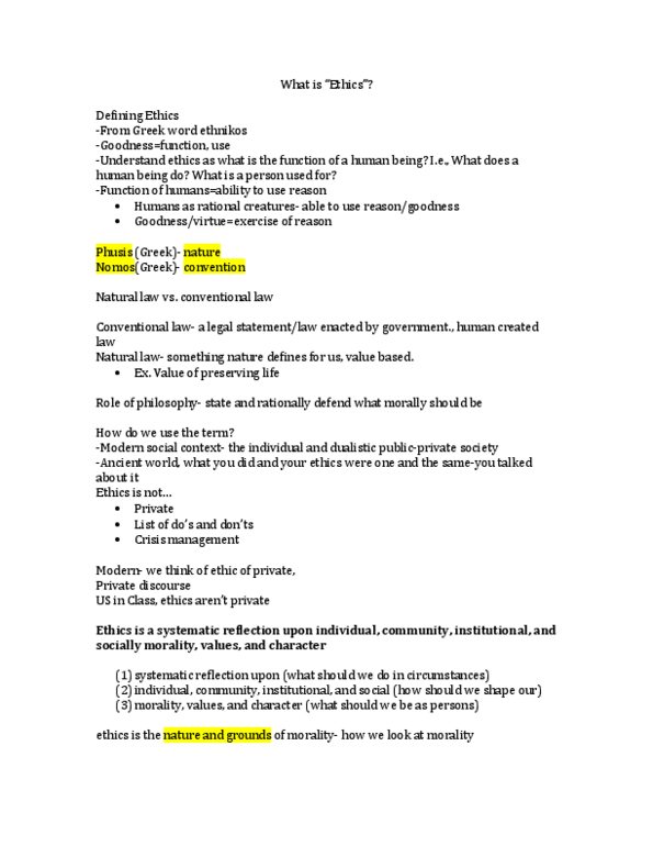 Religious Studies 1023E Lecture Notes - Hermeneutics, World View, Crisis Management thumbnail