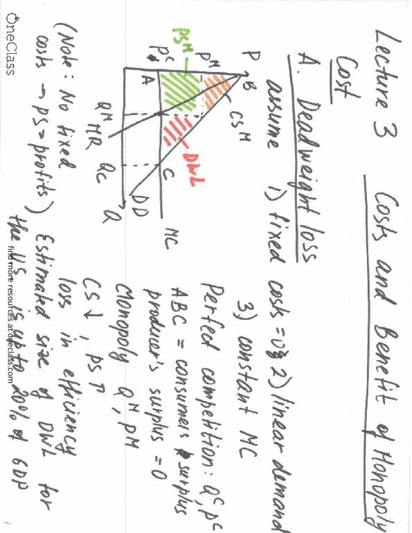 ECON 3200 Lecture Notes - Lecture 3: Chlordiazepoxide, Enriched Uranium, Root Mean Square thumbnail
