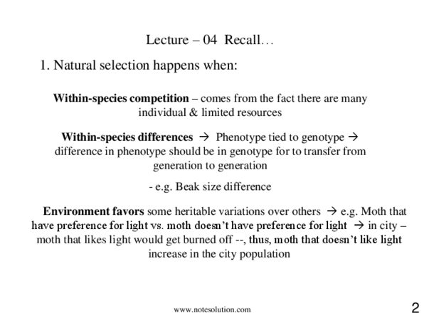 PSYC18H3 Lecture Notes - Primitive Culture, Phenotype, Natural Selection thumbnail