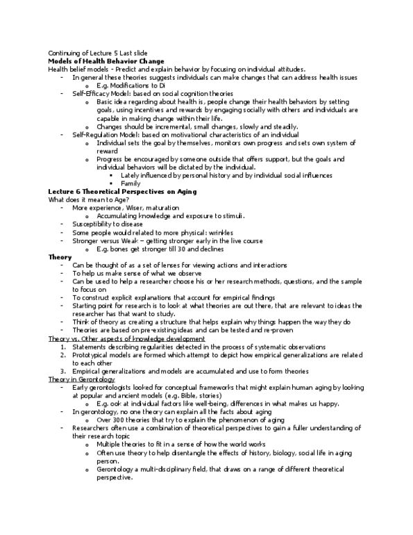 HLTC22H3 Lecture Notes - Lecture 6: Kalahari Desert, Geochronology, Maximum Life Span thumbnail