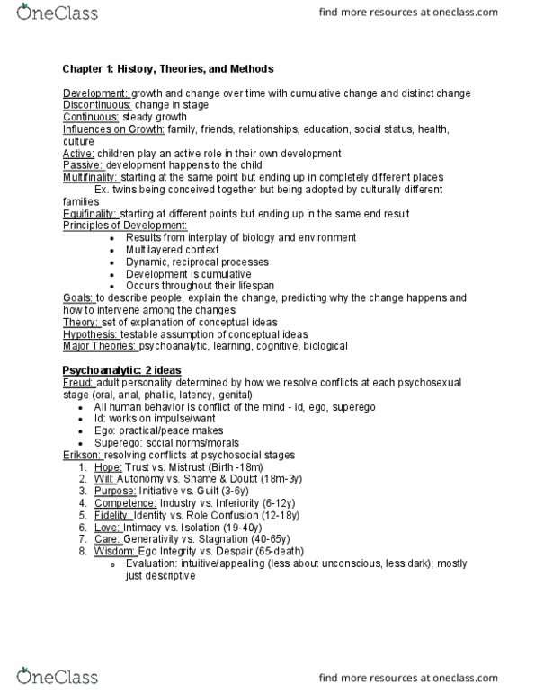 GEO 100 Lecture Notes - Lecture 8: Little Albert Experiment, Operant Conditioning, Behaviorism thumbnail