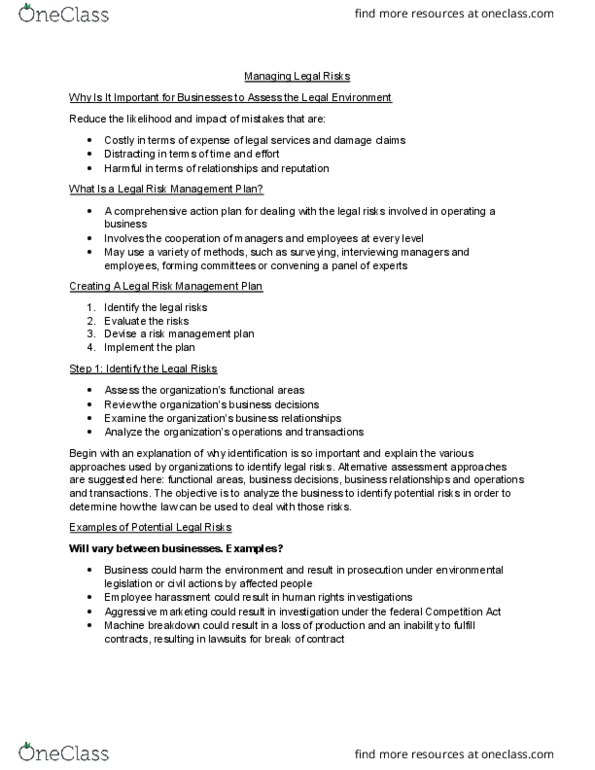 MCS 3040 Lecture Notes - Lecture 3: Debt Management Plan, Listeriosis, Maple Leaf Foods thumbnail