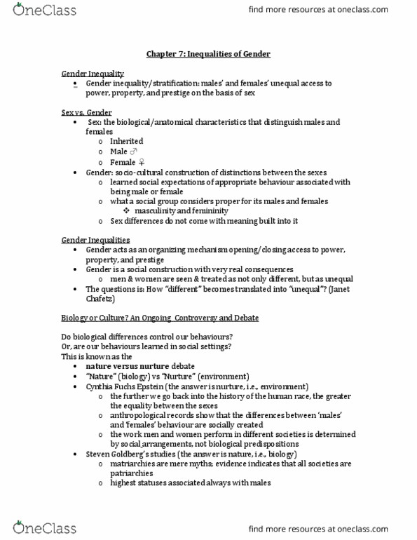 SY101 Chapter Notes - Chapter 7: List Of Countries' Copyright Lengths, House Husbands, Double Burden thumbnail