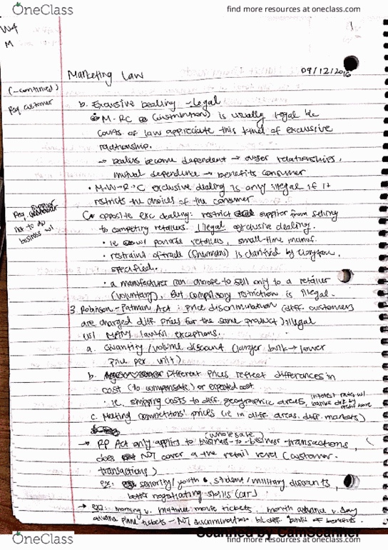 MARK20100 Lecture Notes - Lecture 5: K-Love, Maner Sharif thumbnail