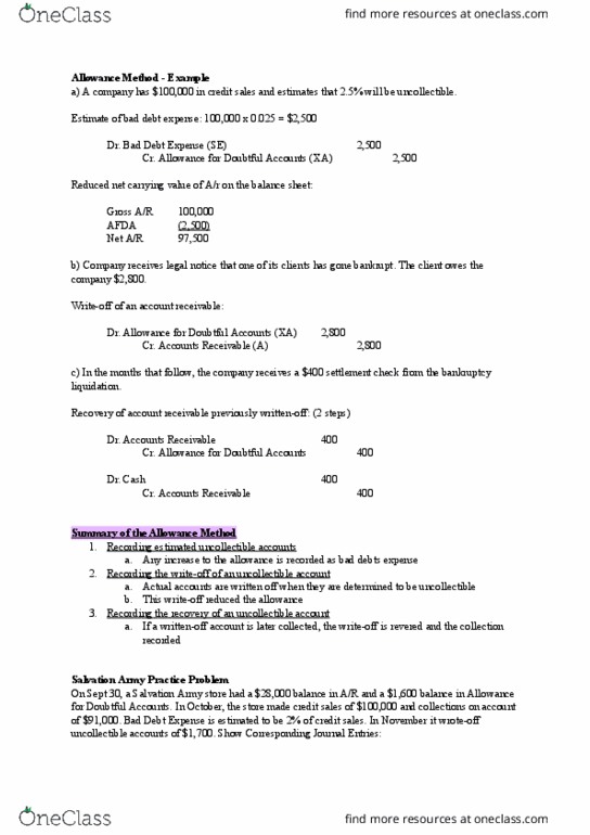 MGCR 211 Lecture Notes - Lecture 16: Accounts Receivable, Interest, Term Of Office thumbnail