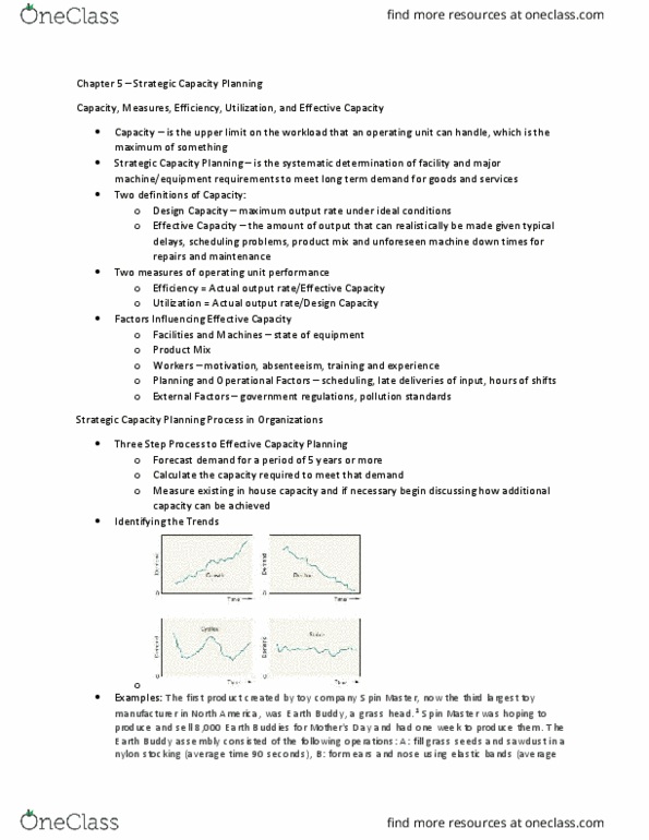 BU385 Lecture Notes - Lecture 10: Absenteeism, Spin Master, Nylon thumbnail