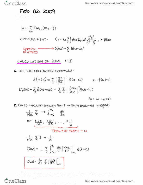 PHYS 474 Lecture Notes - Lecture 2: Debye Model, Awk thumbnail