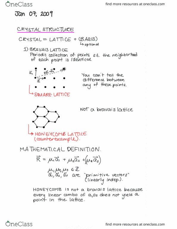 PHYS 474 Lecture Notes - Lecture 13: Cubic Crystal System, Lath thumbnail