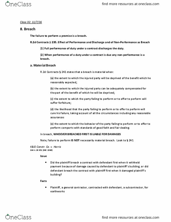 LAW 600A Lecture Notes - Lecture 32: Counterclaim, Zula, Command Paper thumbnail