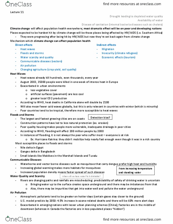 HSS 4331 Lecture Notes - Lecture 11: Crop Yield, Global Issue, Climate Change Denial thumbnail