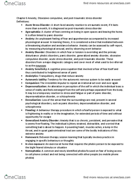 PSYB32H3 Chapter Notes - Chapter 6: Encephalitis, Interactive Voice Response, Crisis Intervention thumbnail