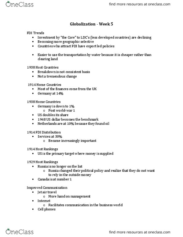 Geography 2143A/B Lecture Notes - Lecture 5: Pricewaterhousecoopers, Offshore Financial Centre, Capital Market thumbnail