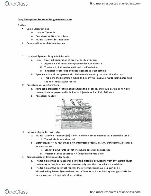 BPS 301 Lecture Notes - Lecture 3: Lipophilicity, Naloxone, Alendronic Acid thumbnail