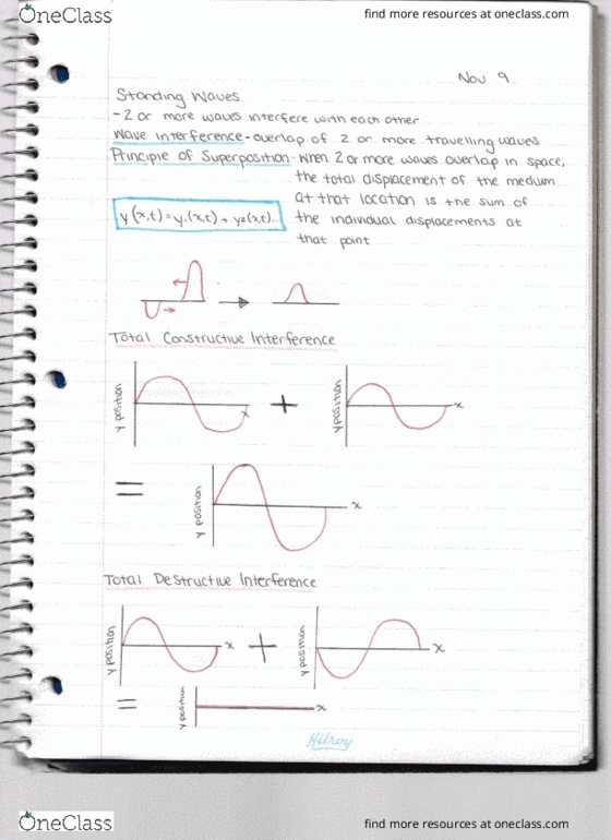 PHYS 1300 Lecture 27: Nov 9 Standing Waves and Resonance thumbnail