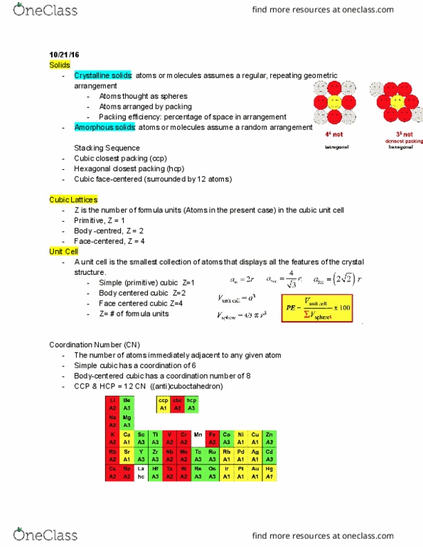 CHEM 167 Lecture Notes - Lecture 8: Zirconium, Molar Mass, Constant Contact thumbnail