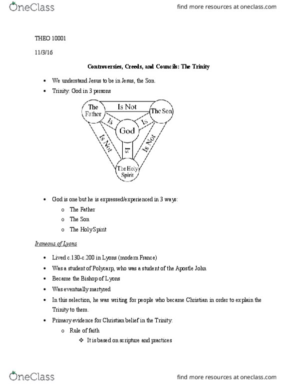 THEO10001 Lecture Notes - Lecture 19: Main Source, Demigod, Ancient Greek Philosophy thumbnail