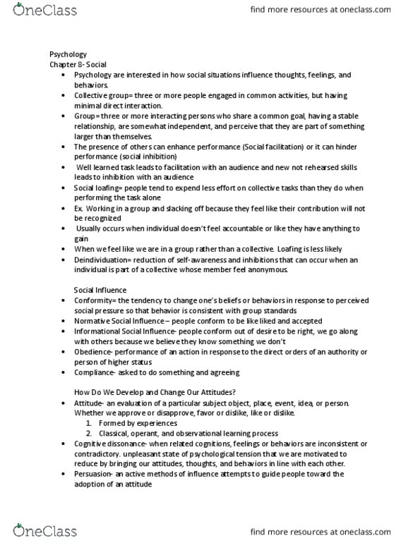 PSY-B - Psychology PSY-B 103 Lecture Notes - Lecture 6: Stereotype Threat, Terror Management Theory, Human Accomplishment thumbnail