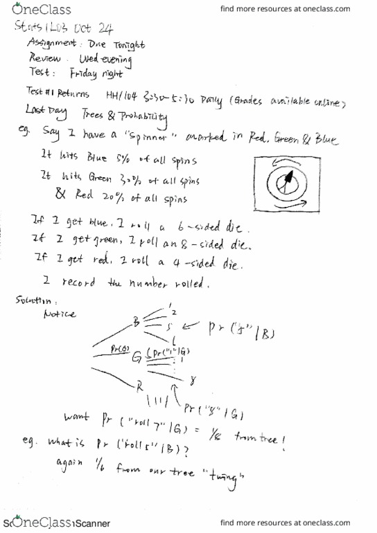 STATS 1L03 Lecture Notes - Lecture 1: Bureau Of International Expositions, Random Variable thumbnail