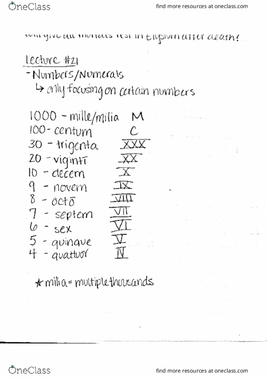 LATIN 103 Lecture Notes - Lecture 21: Centum And Satem Languages thumbnail