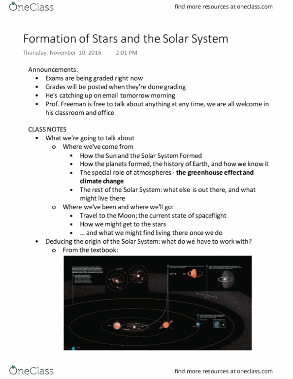AST 101 Lecture Notes - Lecture 19: Kuiper Belt, Oort Cloud, Pearson Education thumbnail