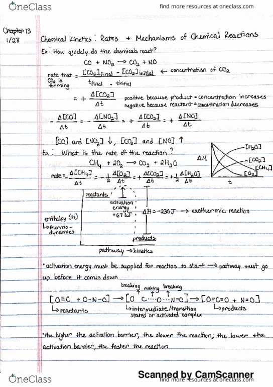 CHEM 1120 Lecture Notes - Lecture 2: Logarithm, Endothermic Process, Jeonbuk Hyundai Motors Fc thumbnail
