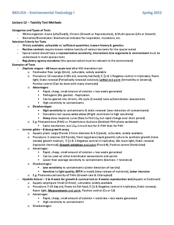 BIOL354 Lecture Notes - Lecture 12: Bioindicator, Frond, Phenanthrene thumbnail