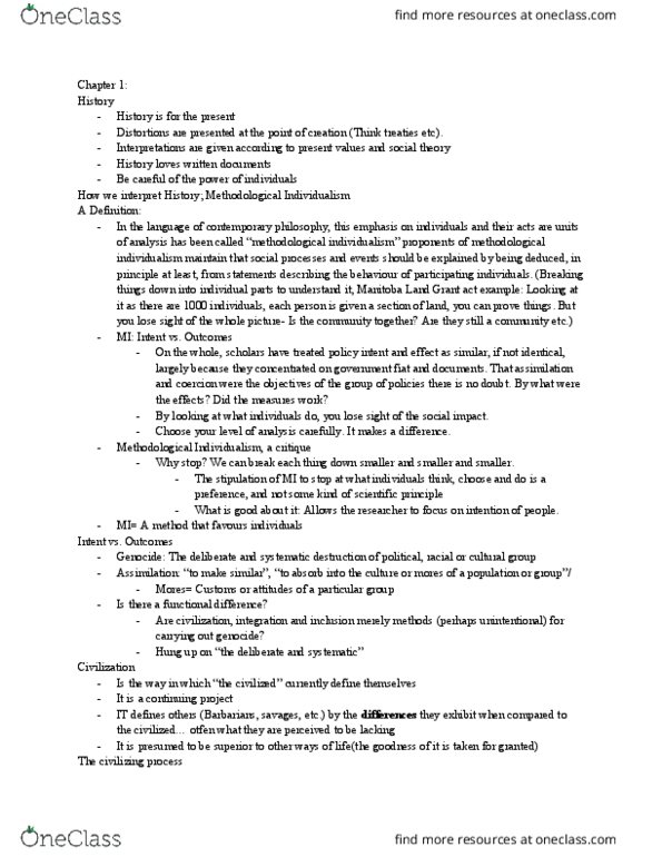 NS111 Lecture Notes - Lecture 6: 1969 White Paper, Manitoba Act, Constitution Act, 1982 thumbnail