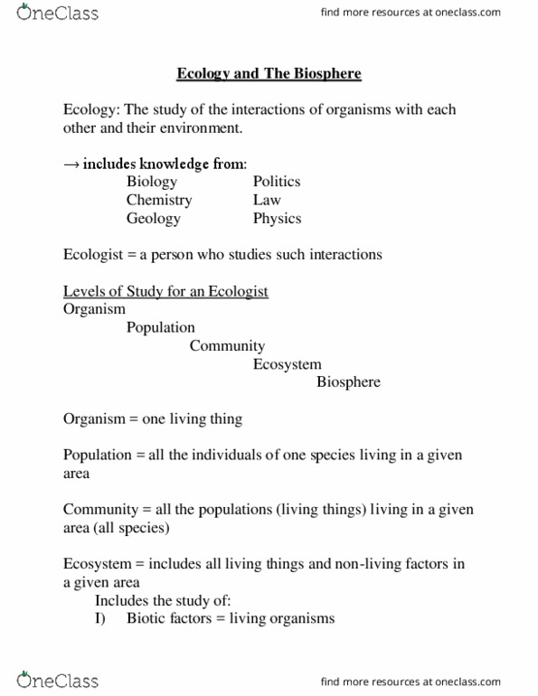 CAS BI 108 Lecture Notes - Lecture 8: Pelagic Zone, Zooplankton, Phytoplankton thumbnail