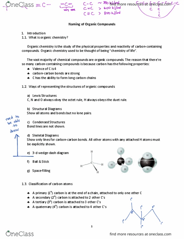 CHEM 1220 Lecture Notes - Lecture 9: Cycloalkane, Alkane, Eth thumbnail