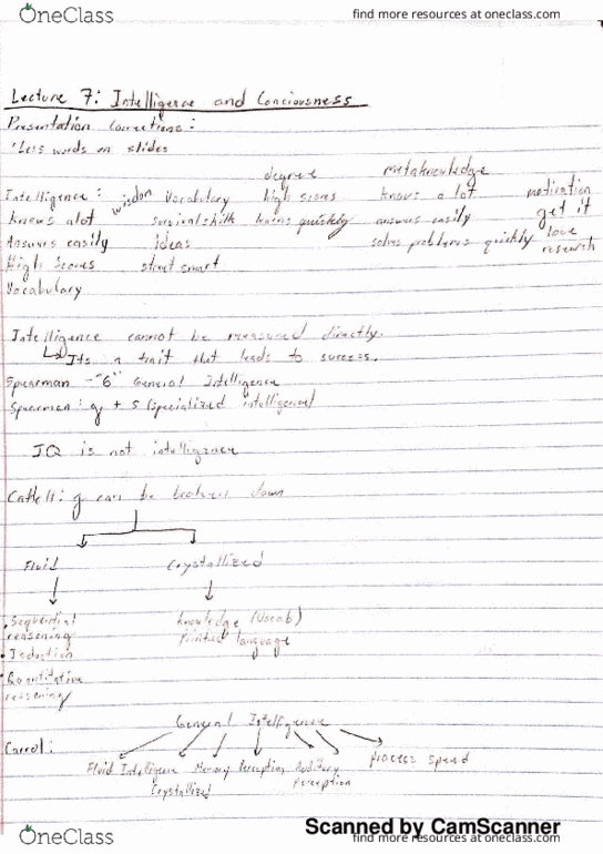 PSY 101 Lecture Notes - Lecture 7: Nvi, Heme, Abet thumbnail