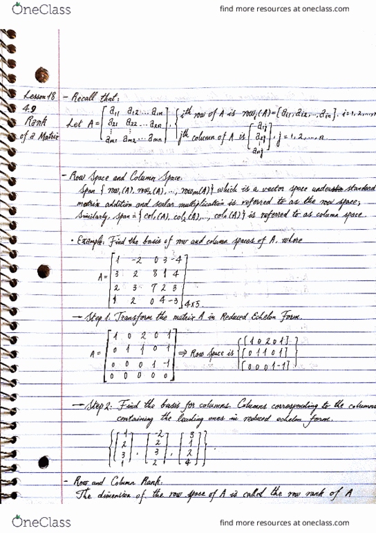MATH 220 Lecture Notes - Lecture 18: Row And Column Spaces, Mexican Peso thumbnail