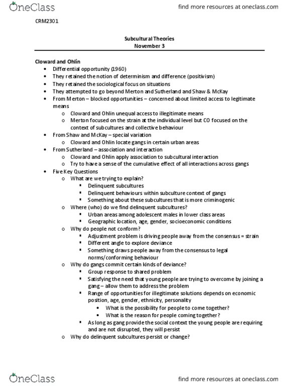 CRM 2301 Lecture Notes - Lecture 14: List Of Countries By Intentional Homicide Rate, Ms-13, Unaccompanied Minors thumbnail