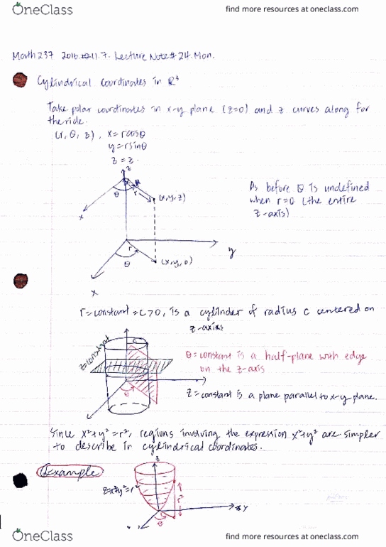 MATH237 Lecture 24: MATH237 LECTURE NOTE 24 thumbnail