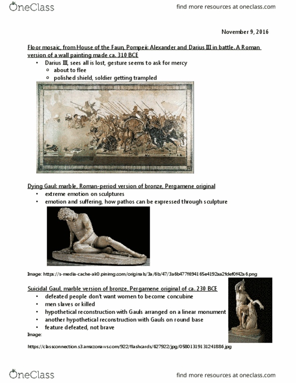 ART HIS 40A Lecture Notes - Lecture 20: Darius Iii, Lightning thumbnail