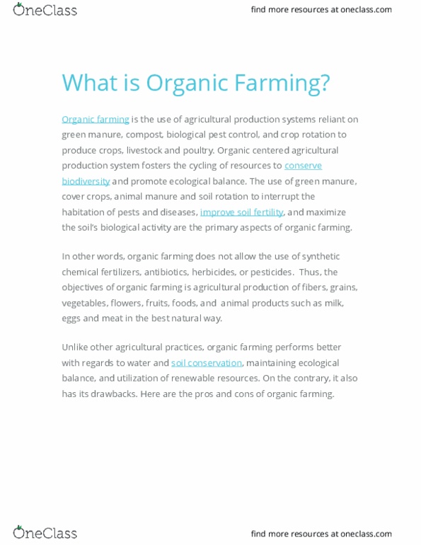 ENSC 13300 Lecture 1: What is Organic Farming thumbnail