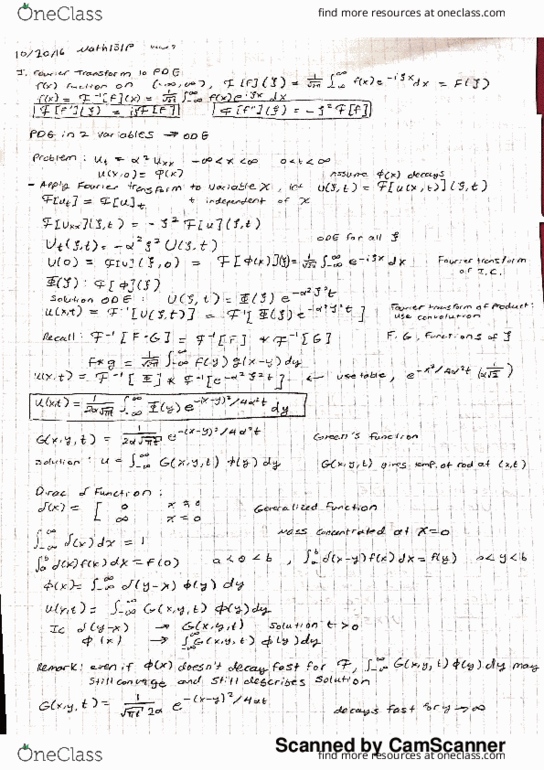 MATH 131P Lecture Notes - Lecture 8: Thermal Conduction, Sais, Egypt thumbnail