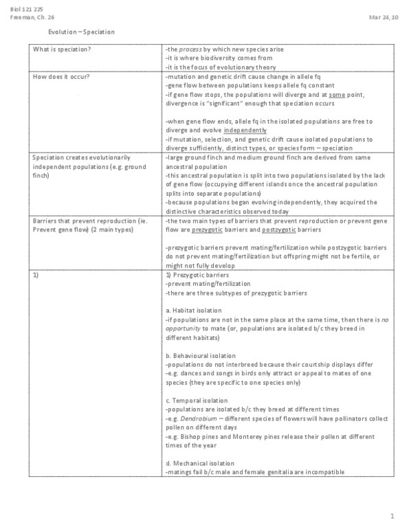 BIOL 121 Lecture Notes - Large Ground Finch, Medium Ground Finch, Genetic Drift thumbnail