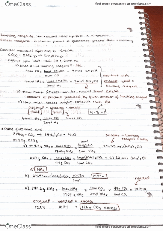 CH-1010 Lecture Notes - Lecture 7: Ammonia, Reagent, Hydrogen Peroxide thumbnail