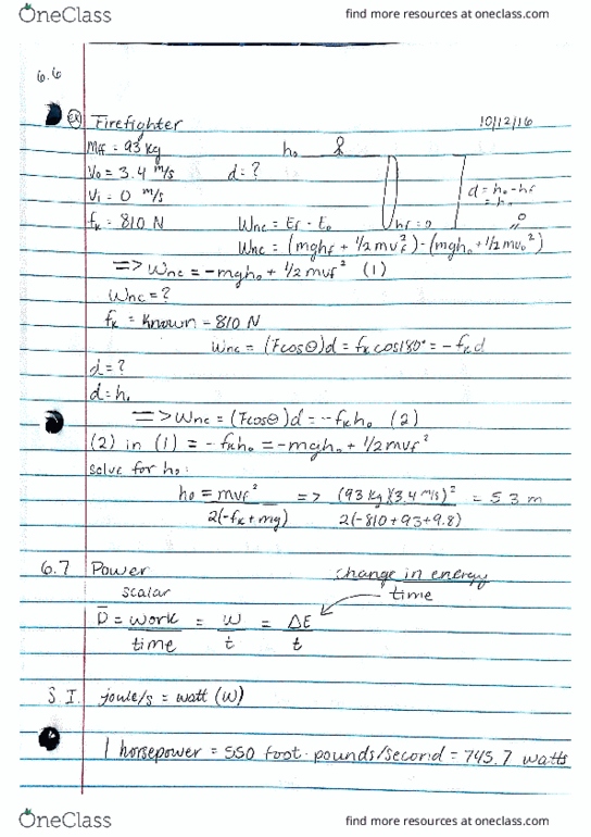 PHYS 211 Lecture 14: PHYS 211 Lecture Notes [10/12/16] thumbnail