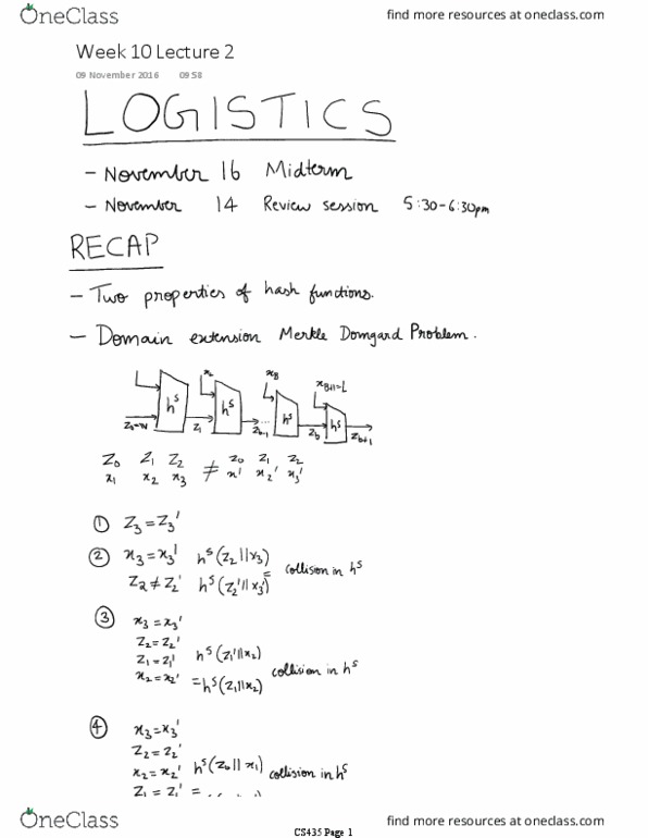 COMP SCI 435 Lecture 32: CS 435 - Week 10 Lecture 2 thumbnail