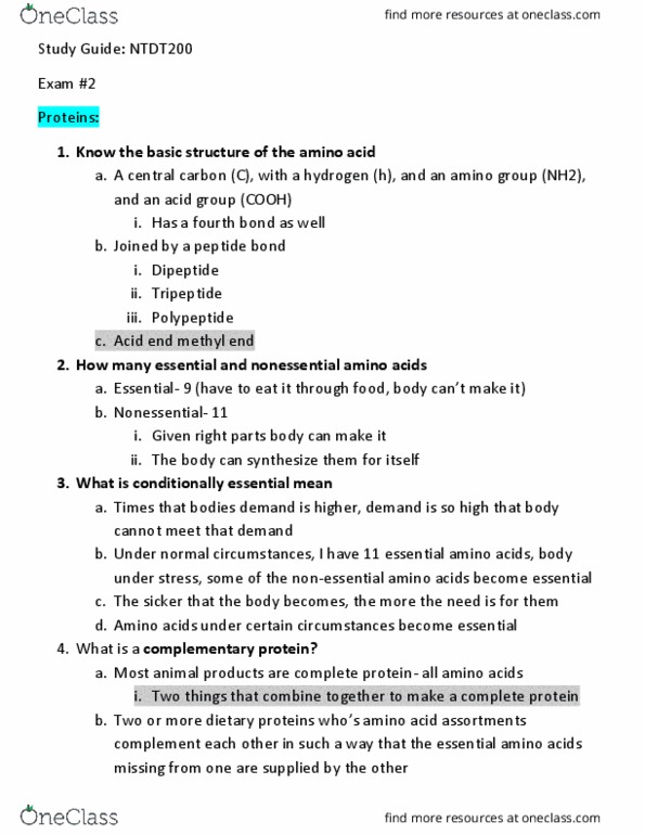 NTDT200 Lecture Notes - Lecture 1: Acetyl-Coa, Citric Acid Cycle, Blood Alcohol Content thumbnail