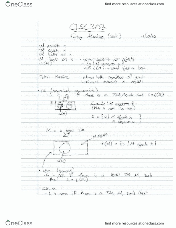 CISC303 Lecture Notes - Lecture 19: Complex Instruction Set Computing thumbnail