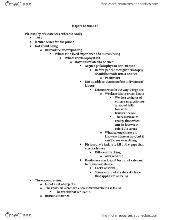 PHIL 373 Lecture Notes - Lecture 17: Object Relations Theory thumbnail