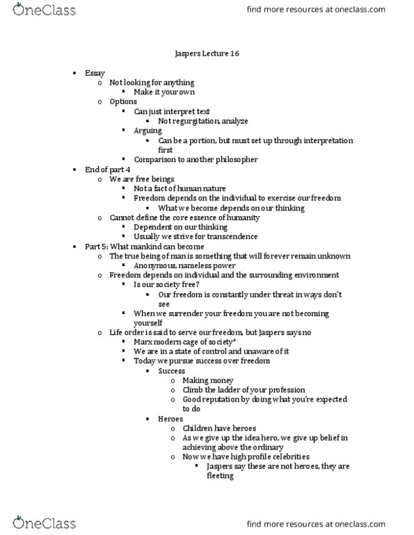 PHIL 373 Lecture Notes - Lecture 16: Making Money thumbnail