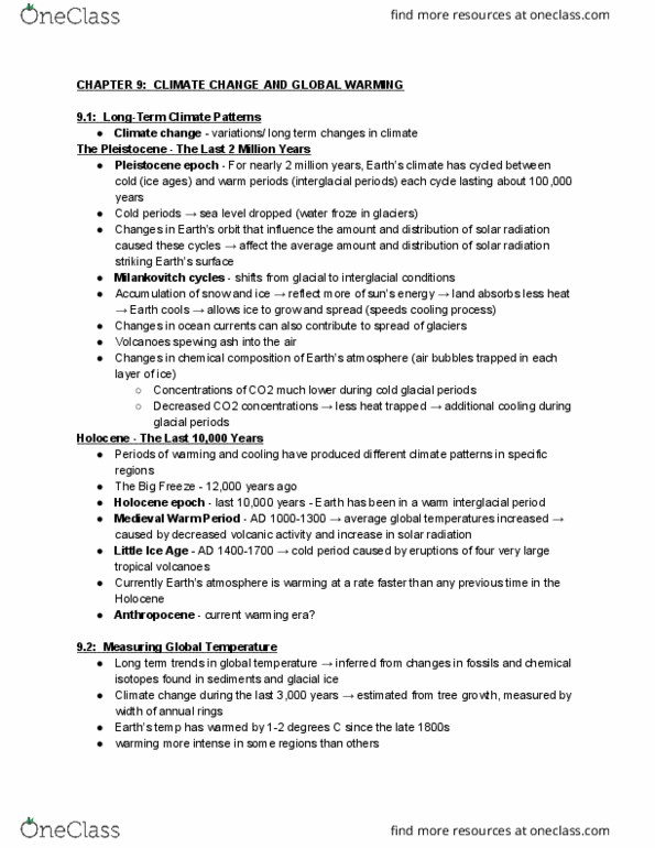 ENVS 137 Chapter Notes - Chapter 9: Sea Level Rise, Erms, Kyoto Protocol thumbnail