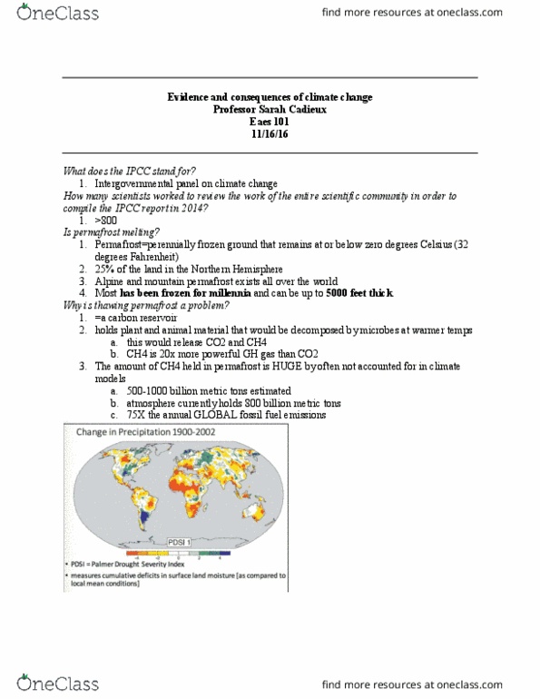 EAES 101 Lecture Notes - Lecture 28: West Antarctica, Sea Level Rise, Representative Concentration Pathways thumbnail