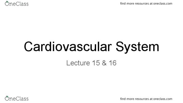 BIO 203 Lecture Notes - Lecture 15: Pearson Education, Systolic Geometry, Diastole thumbnail