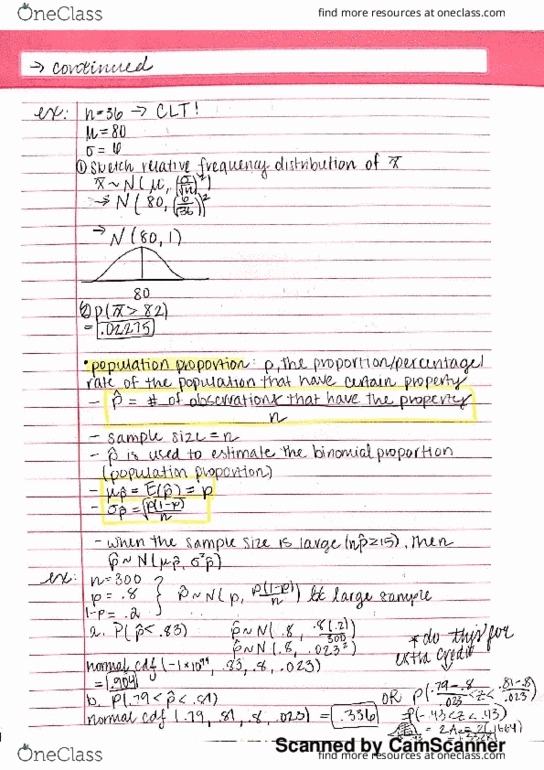 Class Notes For Mat 137 At Depaul University Oneclass