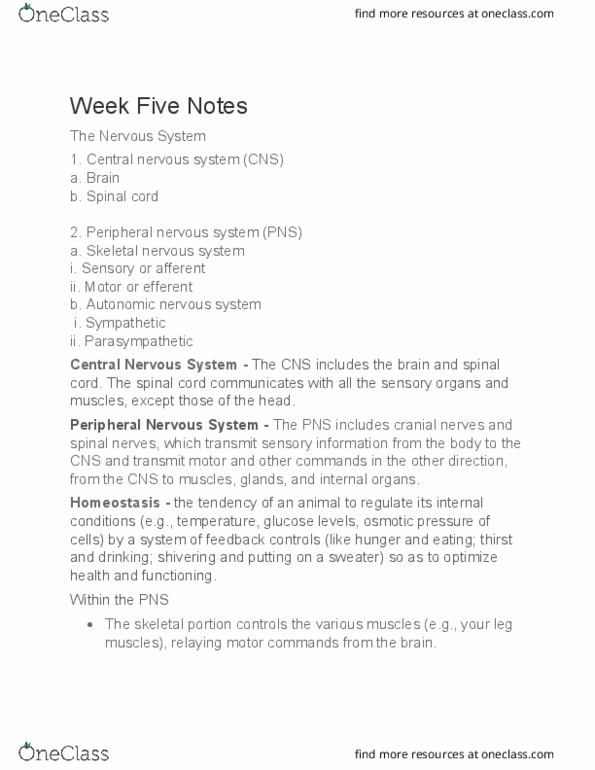 PSYC 100 Lecture Notes - Lecture 5: Dopamine Agonist, Pharmacotherapy, Opioid Receptor thumbnail